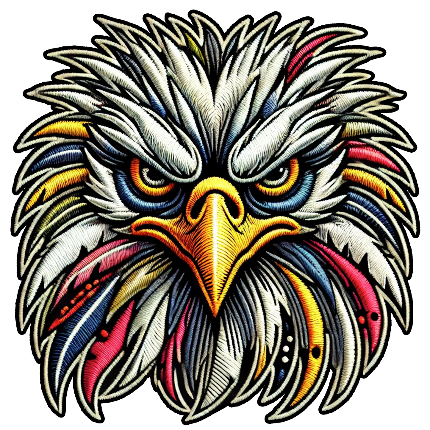 Zephyr Eagle Embroidered Tee