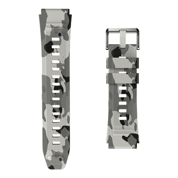 R-013 Rugged camouflage strap Camo Grey