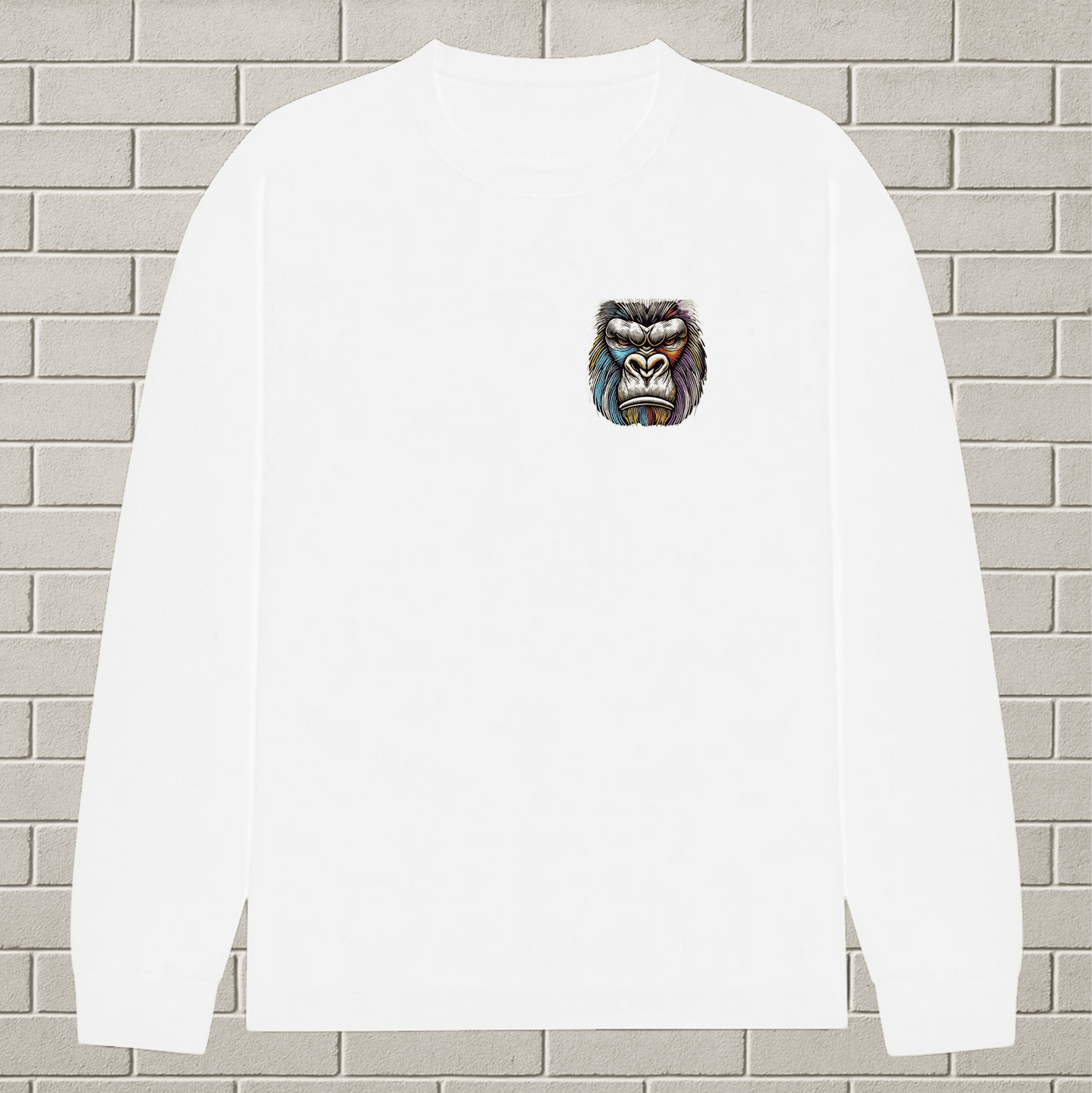 Roko Gorilla Embroidered Full Tee