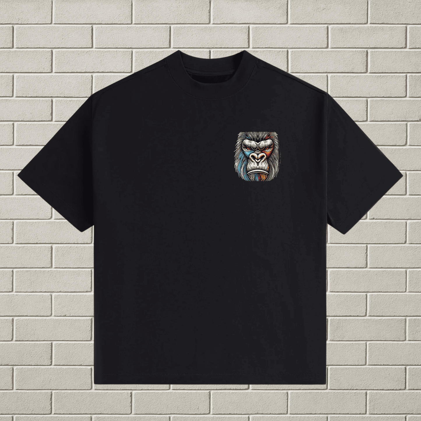Roko Gorilla Embroidered Tee