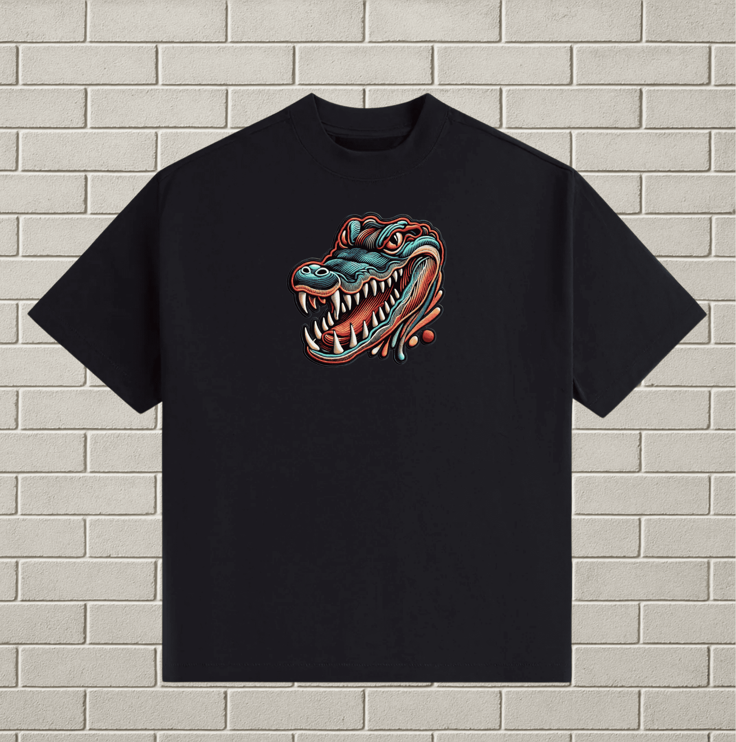 Vyre Reptile Embroidered Tee