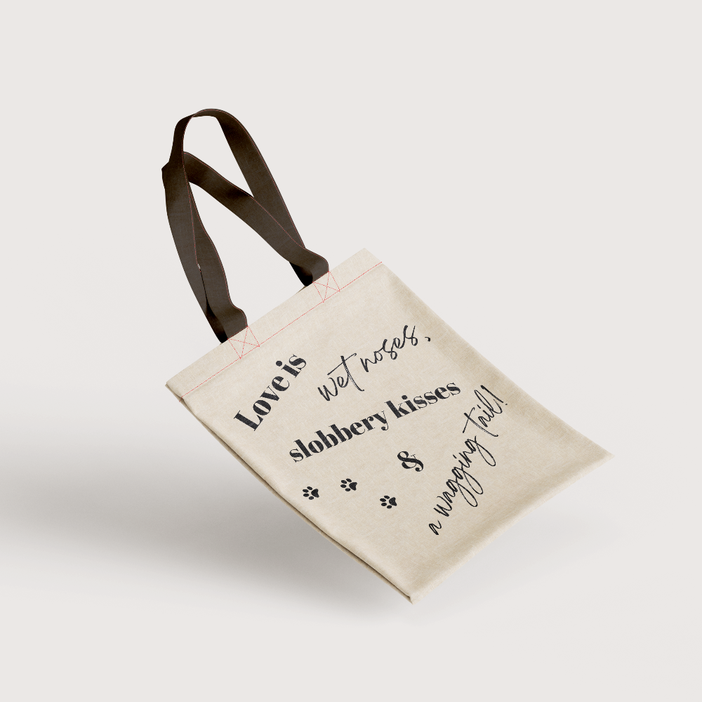 Dog Mom Tote | Wet Noses & Wagging Tails