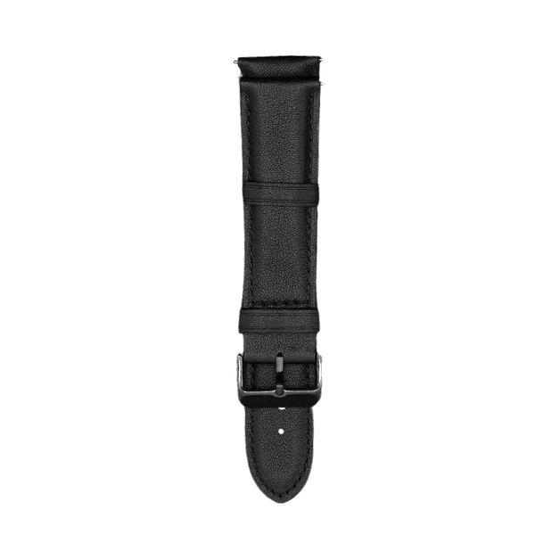 R-09 Ultra leather strap Black single