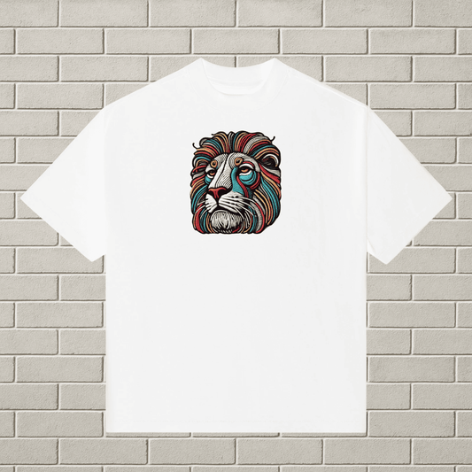 Aurel Lion Embroidered Tee