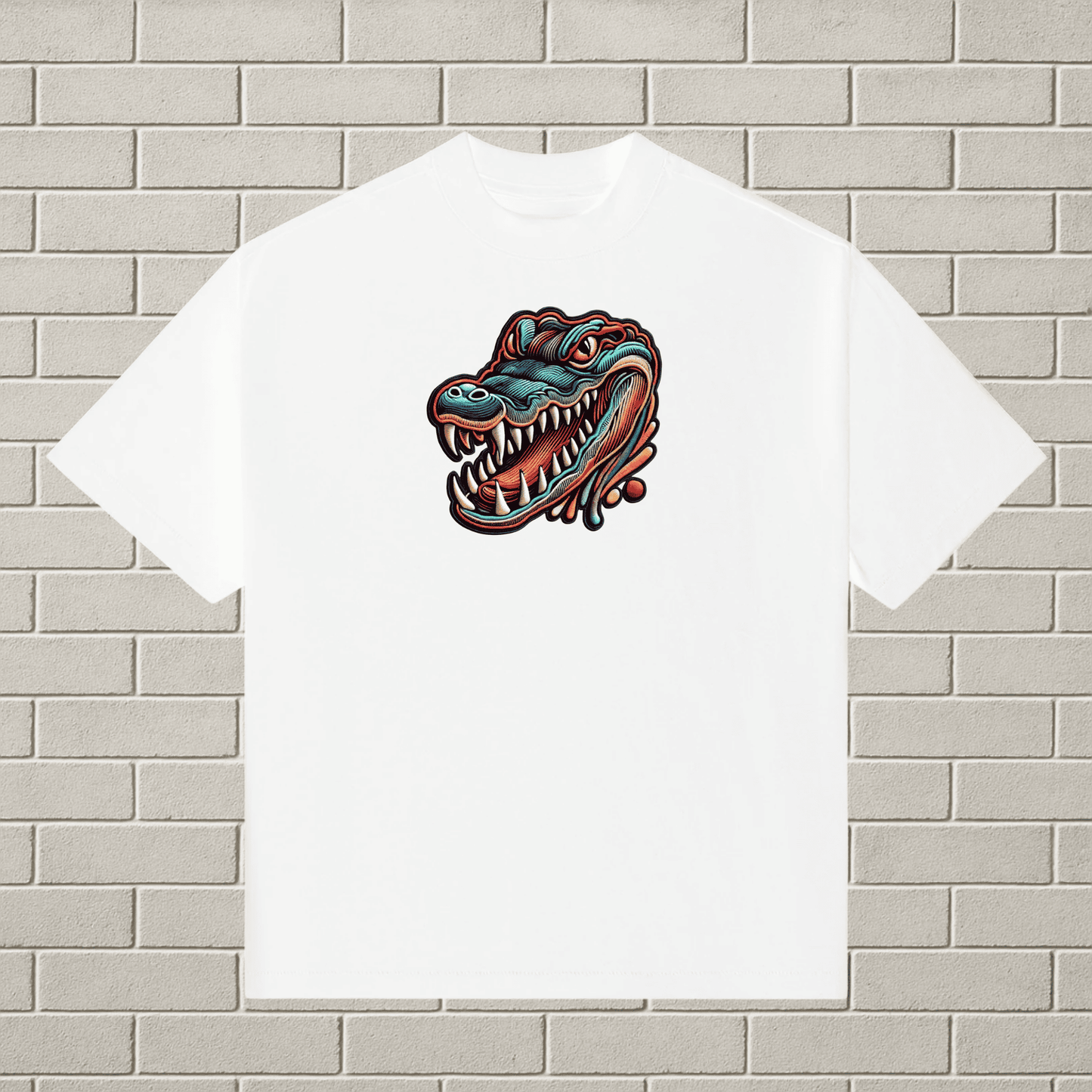 Vyre Reptile Embroidered Tee