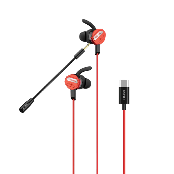 RONIN R-007 Gamerz handsfree Red Type C