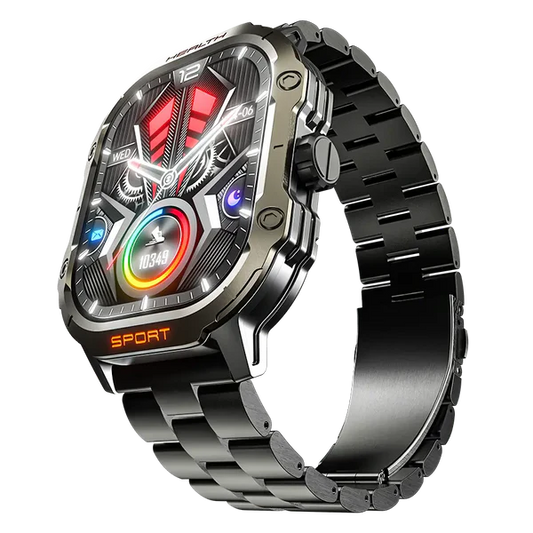 RONIN R-013 LUXE Black with chain strap left view