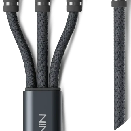 RONIN R-2015 Smash 3-in-1 braided cable close up