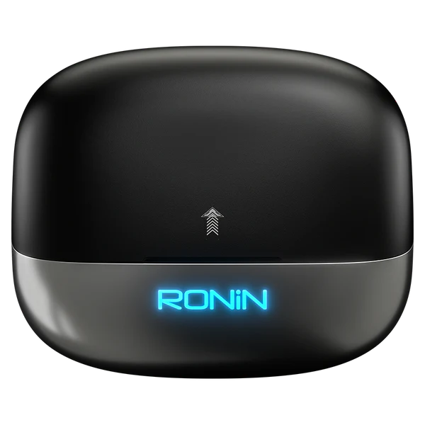 RONIN Vox earbuds Grey Black case view