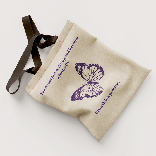 Butterfly Tote | Growth Is a Process