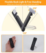 USB‑C Rechargeable Reading Light – Clip‑On Warm LED for Travel, Study & Hospitality - Image 4