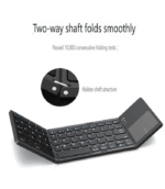 Slim Wireless Rechargeable Keyboard – Multi‑Device Business Keyboard for Offices & Travel - Image 2