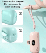 Mini 10,000 mAh Power Bank with Built‑in Lightning & Type‑C – Portable Charger for Field Teams - Image 4