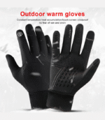 Waterproof Winter Cycling Gloves – Insulated Touchscreen Gloves for Riders & Outdoor Teams - Image 4