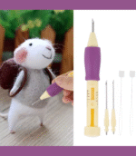 Professional Punch Needle Embroidery Kit with 3 Needle Sizes – Textile & Craft Studios - Image 5