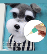 Professional Punch Needle Embroidery Kit with 3 Needle Sizes – Textile & Craft Studios - Image 2