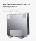 Yesido C185 Adjustable Metal Laptop Stand – Air‑Cooled, Foldable Ergonomic Riser for Offices & Studios - Image 5