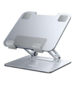 Yesido C185 Adjustable Metal Laptop Stand – Air‑Cooled, Foldable Ergonomic Riser for Offices & Studios - Image 3